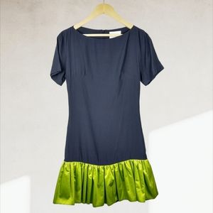 Louise A///Strup Ruffle Shift Dress